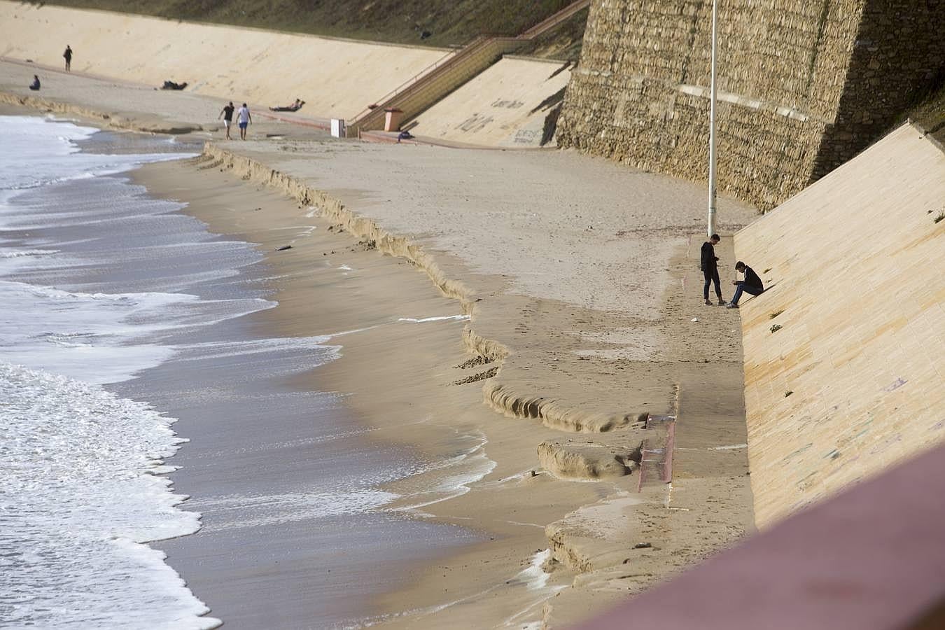 Así ha quedado Cádiz y sus playas tras el temporal