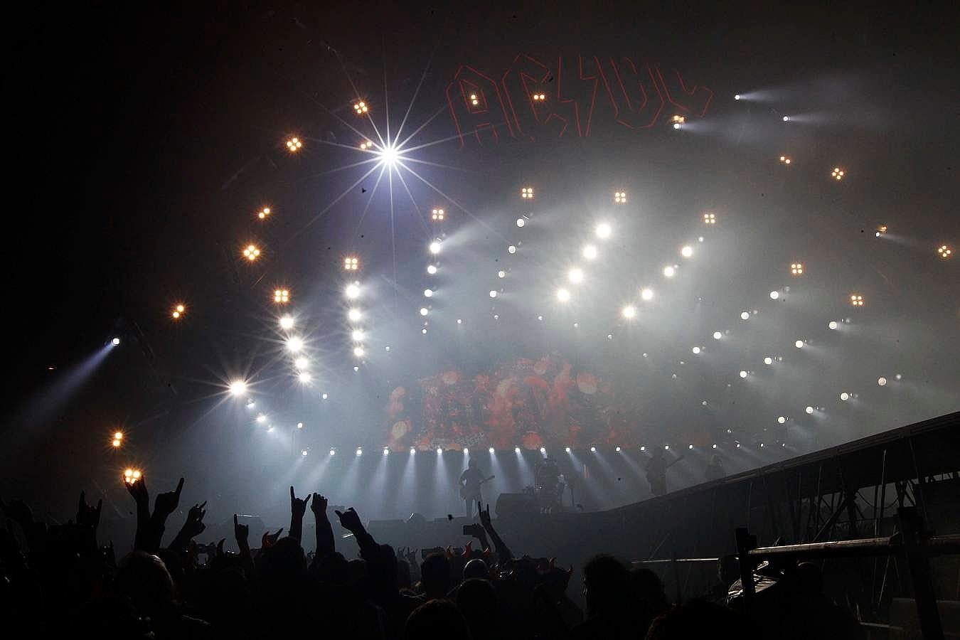 El concierto de AC/DC, en imágenes