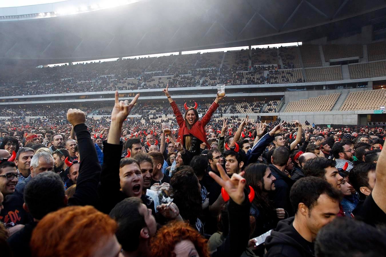 El concierto de AC/DC, en imágenes