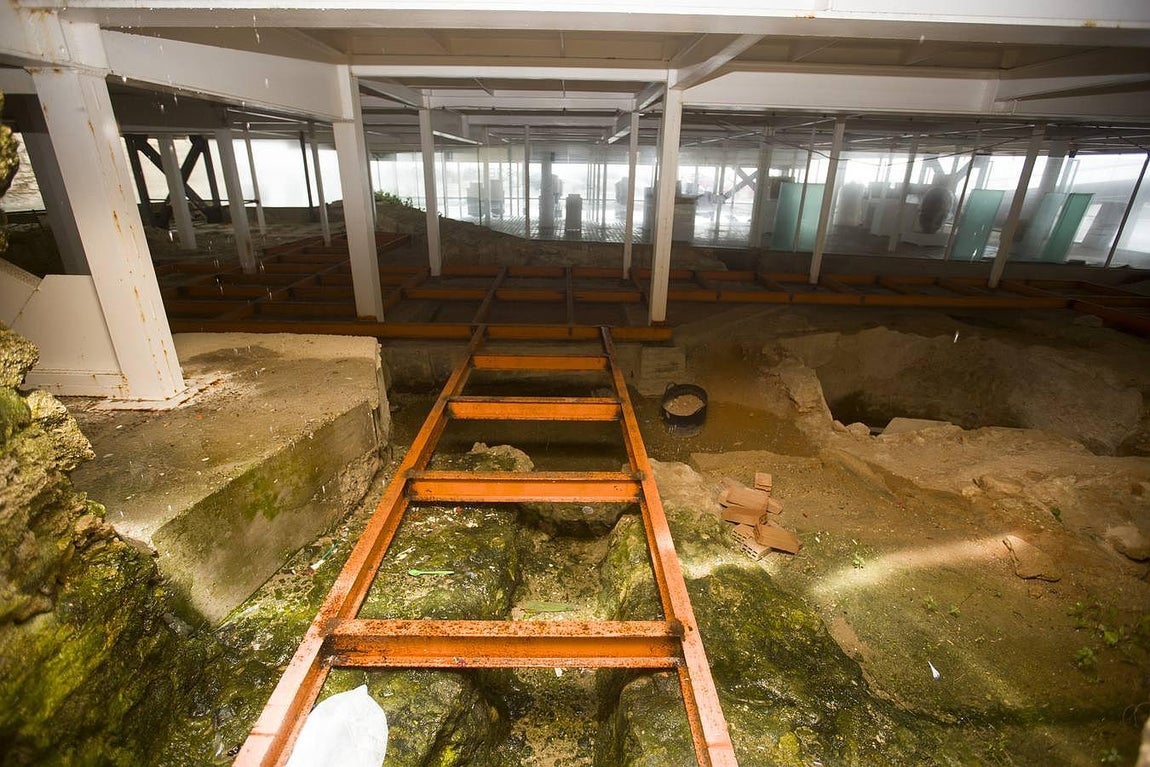 Así ha quedado la Casa del Obispo tras el temporal