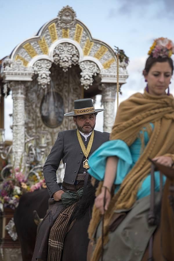 La hermandad de Córdoba llegando al Rocío tras más de una semana de camino