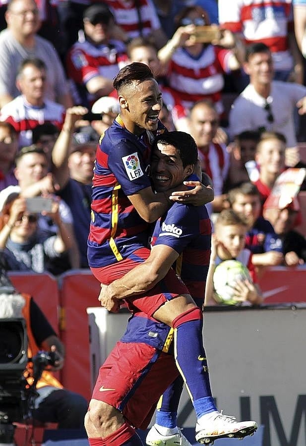 Liga BBVA: Así celebró el Barcelona el título