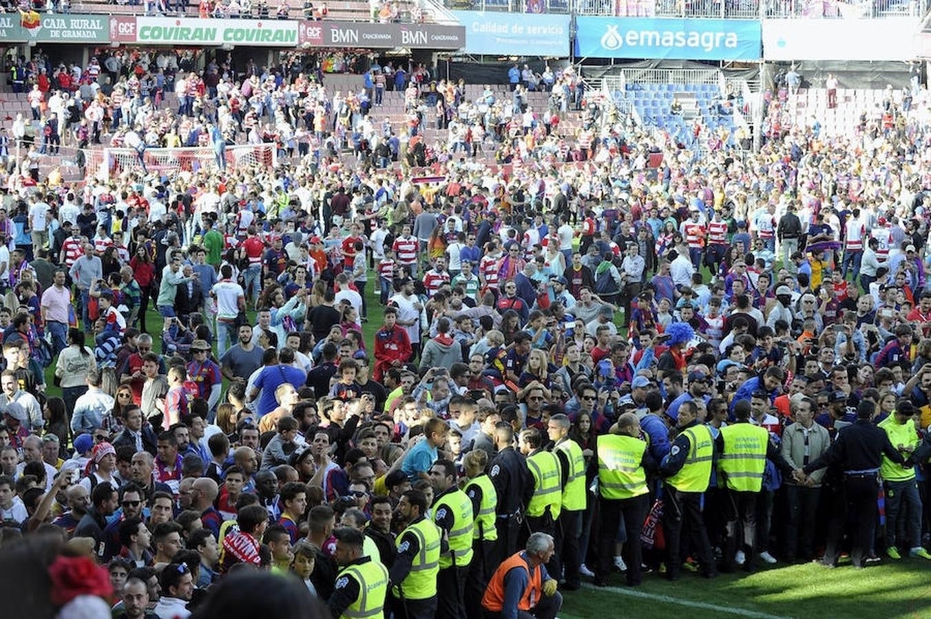 Liga BBVA: Así celebró el Barcelona el título