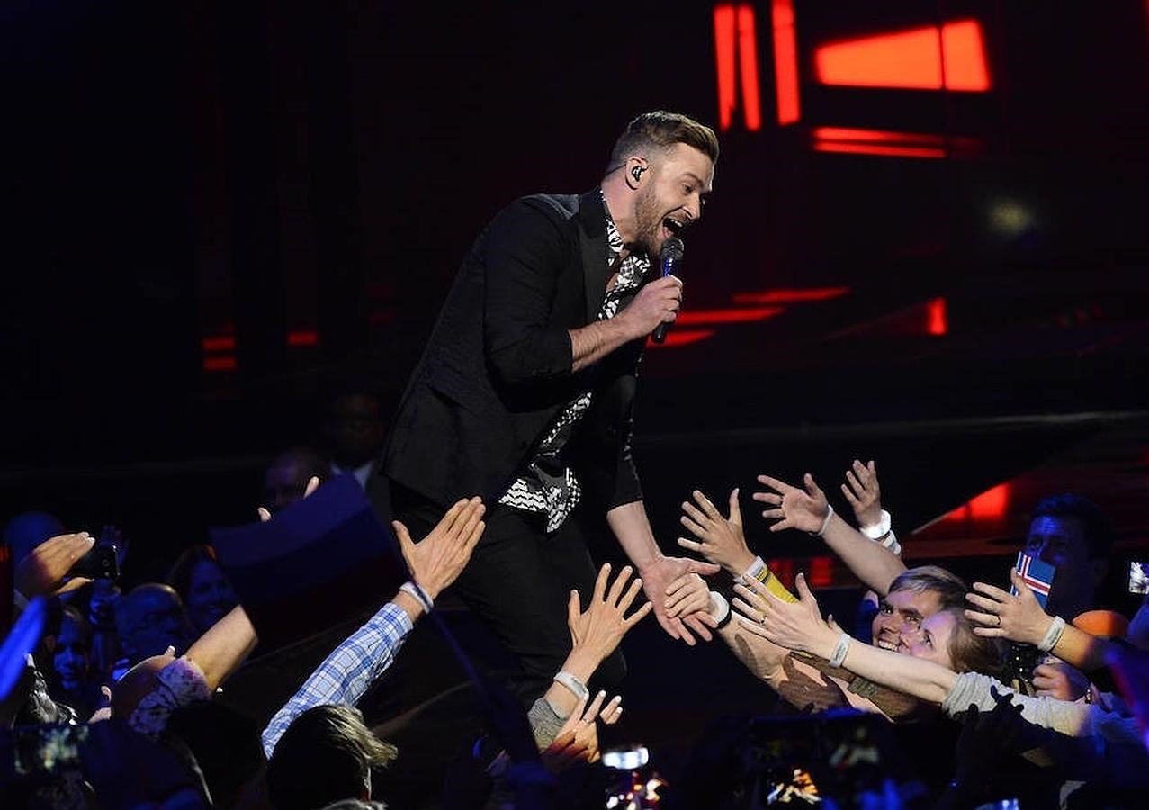 Justin Timberlake también ha cantado en Eurovisión. 