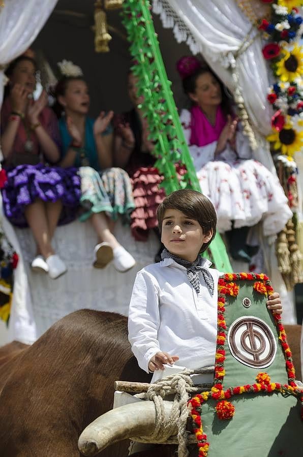 Las horas previas a la salida de la Virgen del Rocío