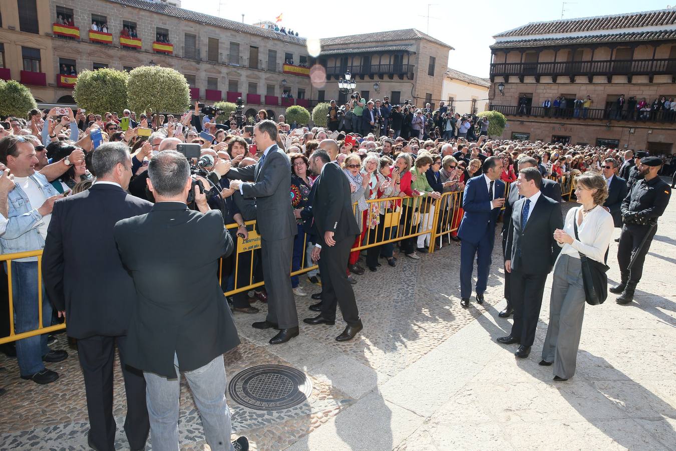 Los reyes de España de visita por Castilla-La Mancha