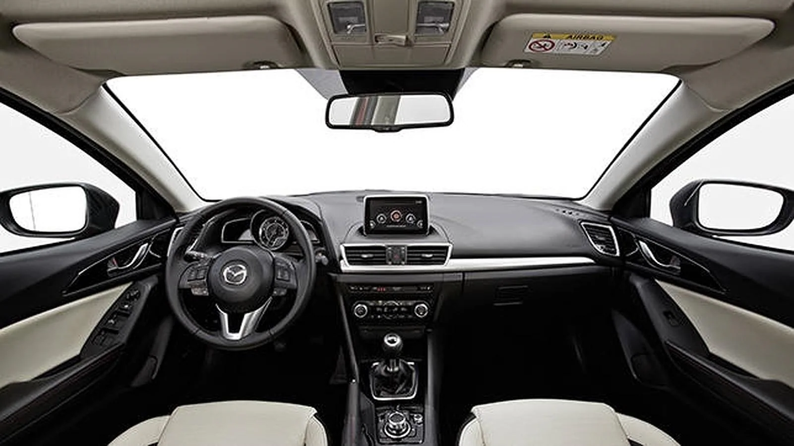 El salpicadero del nuevo Mazda3 1.5 SKYACTIV-D