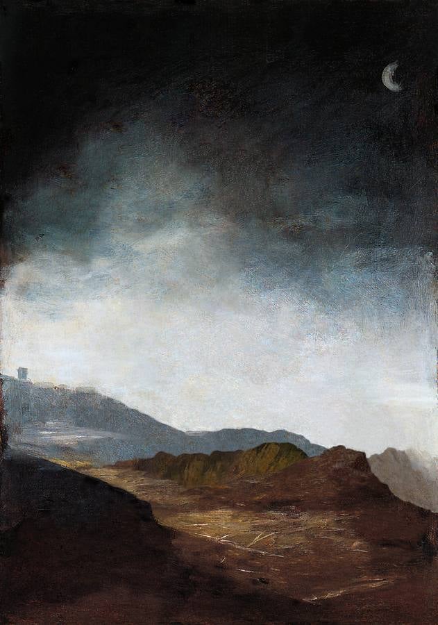 «Lugar embrujado», de Ballester, basado en «El Conjuro o Las Brujas», de Goya. 