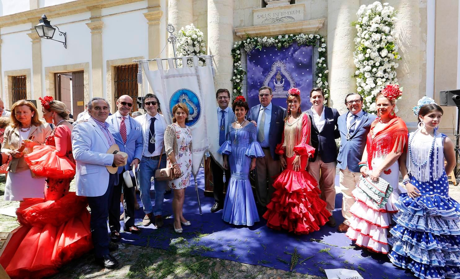 A la Feria de la Salud, a caballo