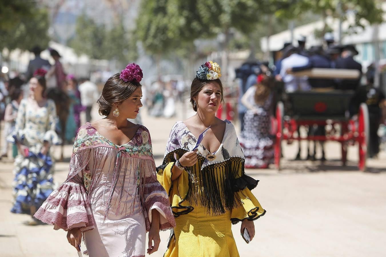 En imágenes, el ambiente del miércoles de la Feria de Córdoba