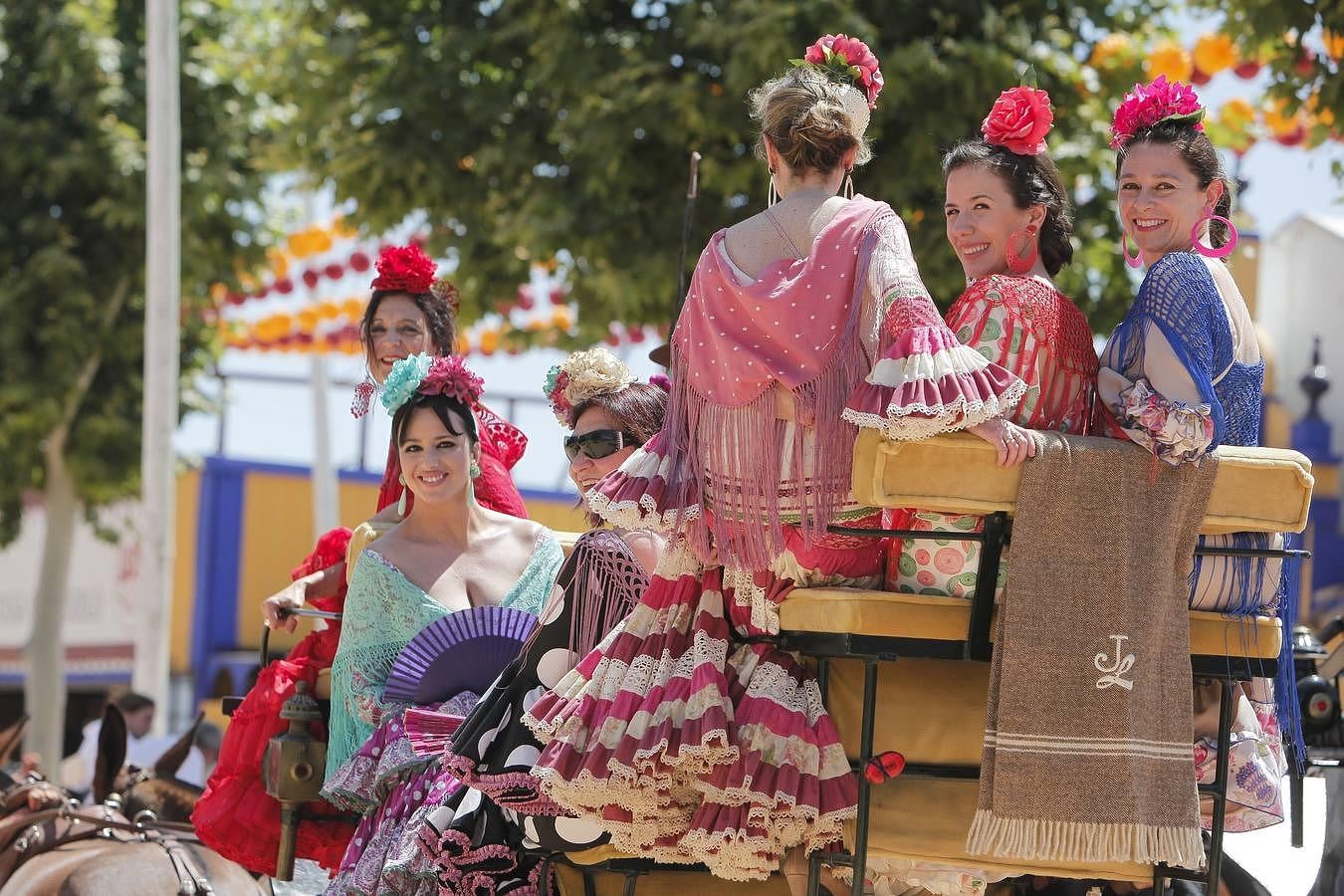 En imágenes, el ambiente del miércoles de la Feria de Córdoba