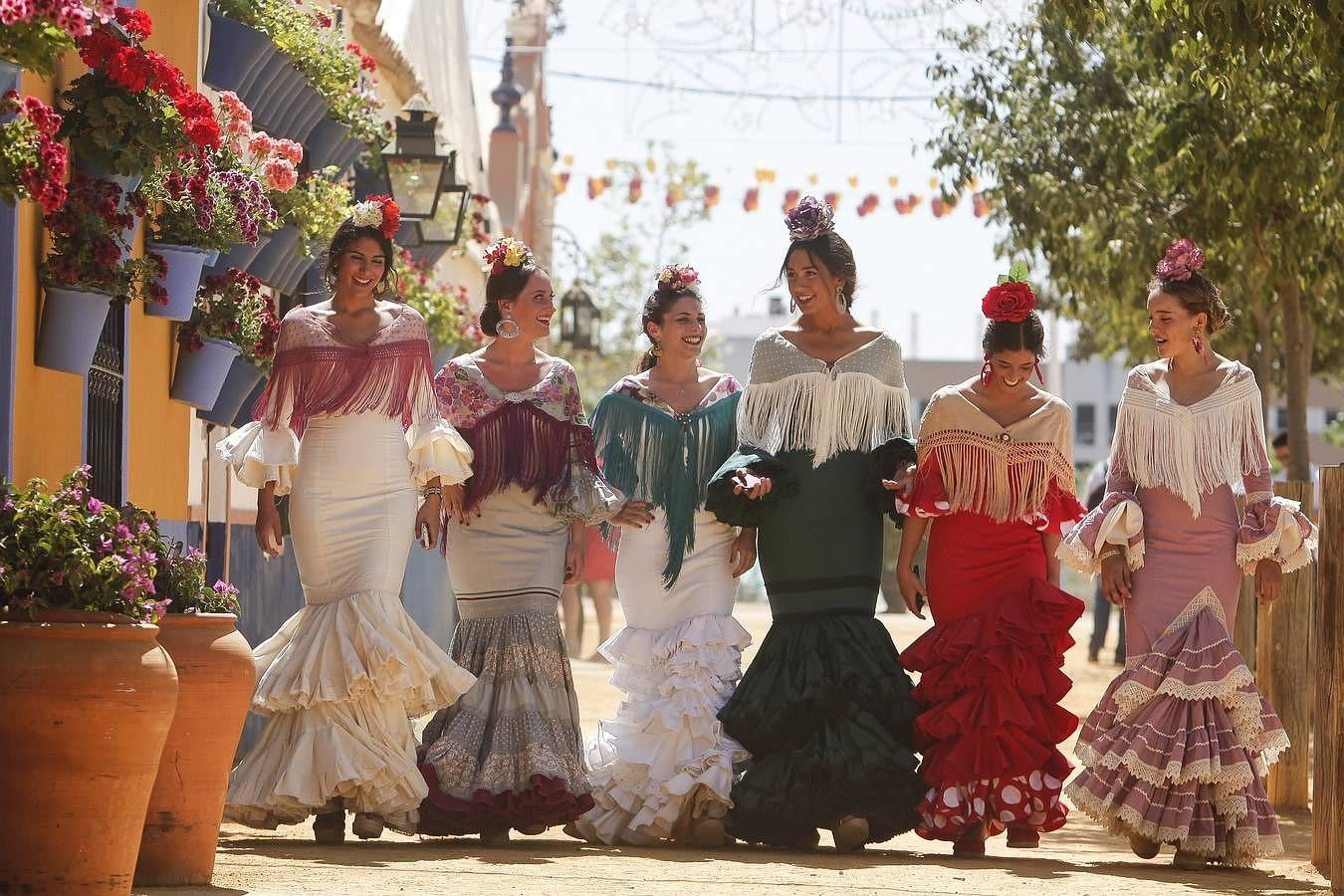 En imágenes, el ambiente del miércoles de la Feria de Córdoba