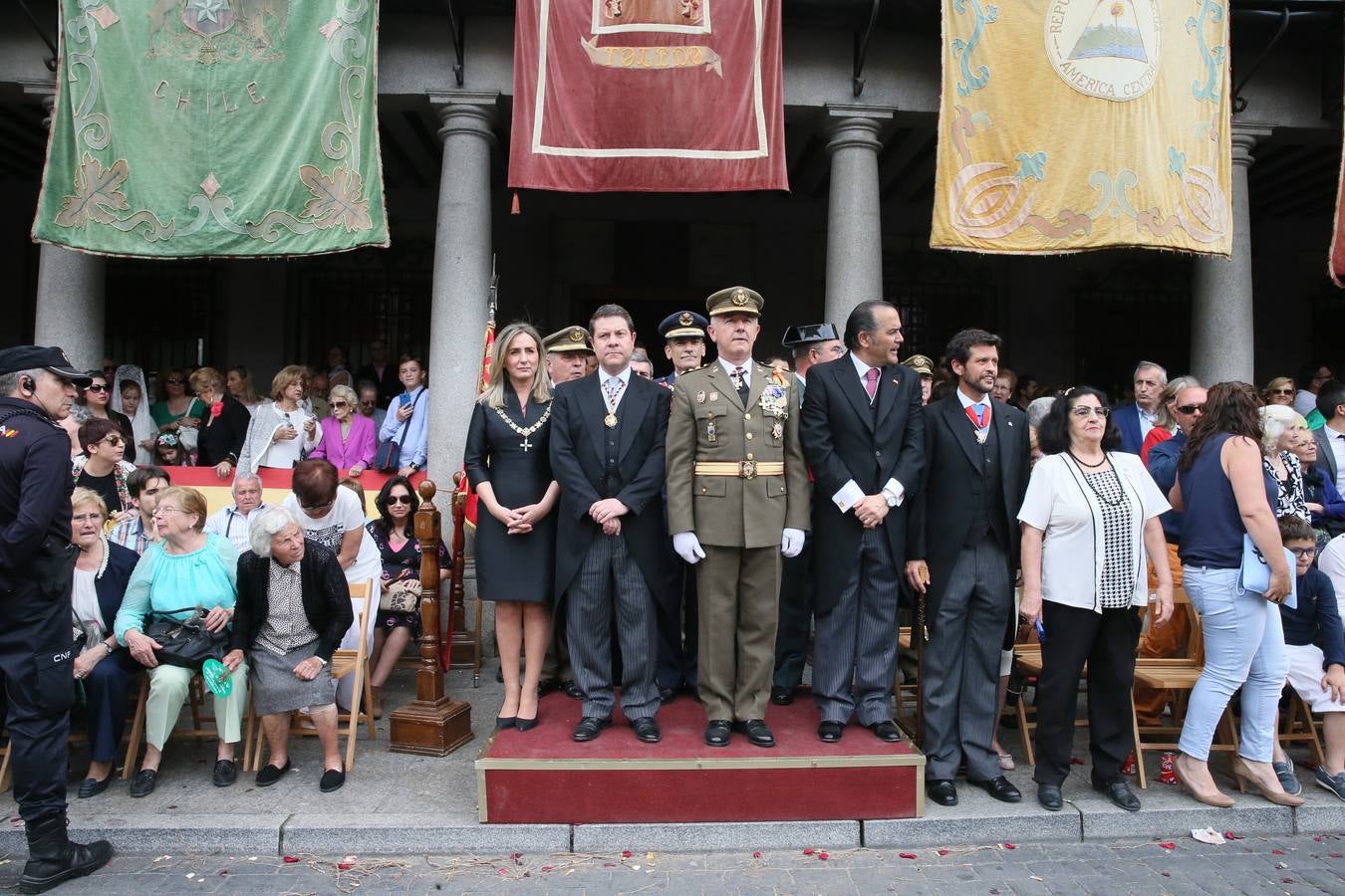 Los políticos, en el Corpus