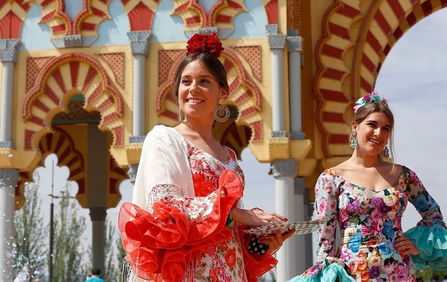 En imágenes, un jueves de Feria de sonrisas brillantes