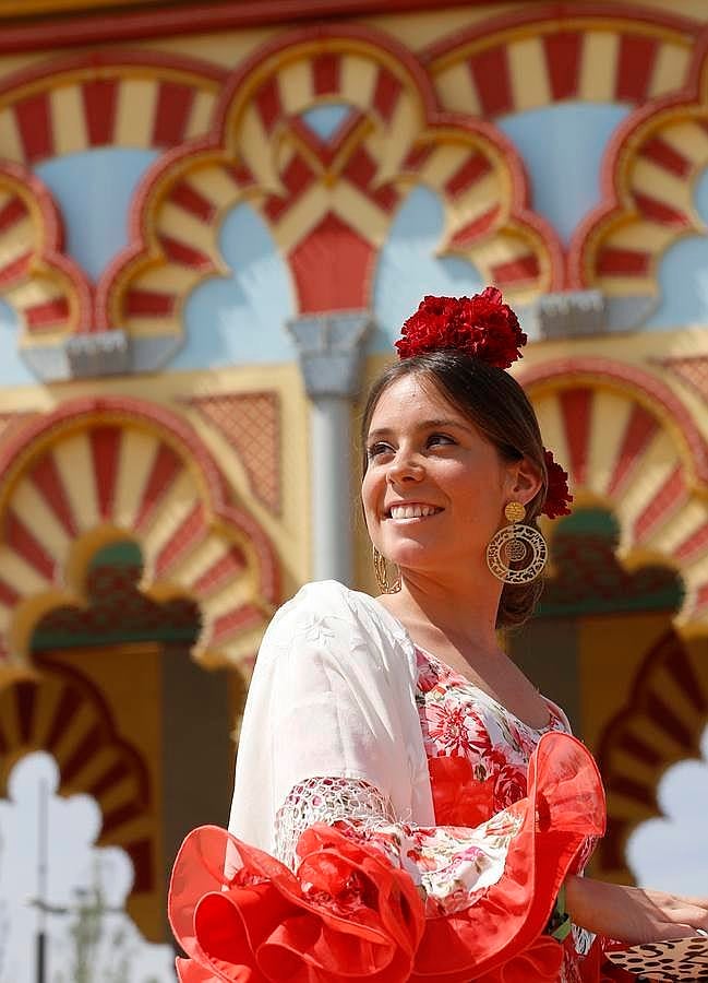 En imágenes, un jueves de Feria de sonrisas brillantes