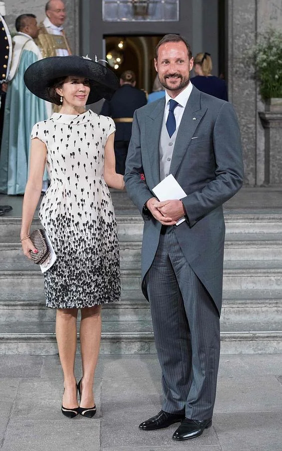 El Príncipe Haakon Magnus de Noruega y la Princesa María de Dinamarca