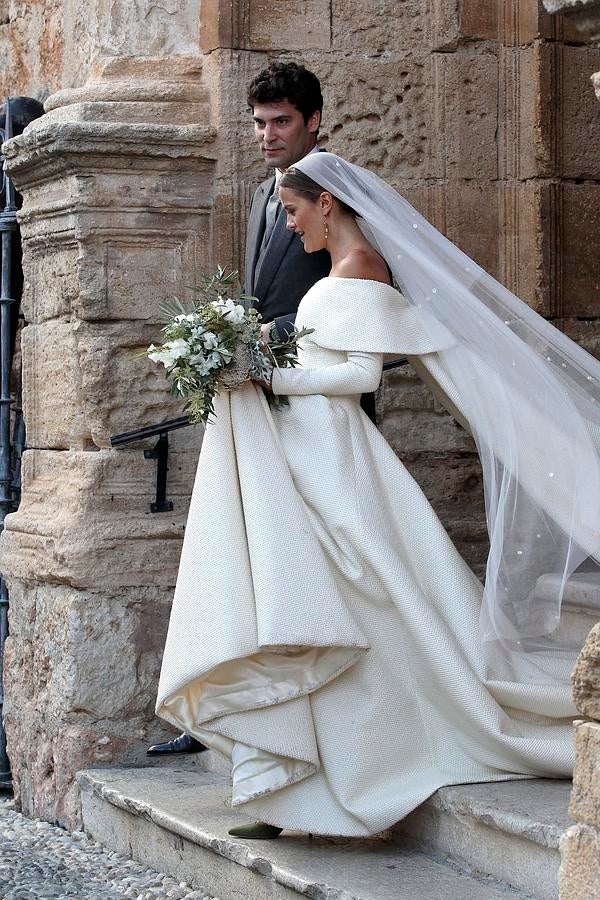 Charlotte y Alejandro se han casado hoy en Íllora, Granada. 