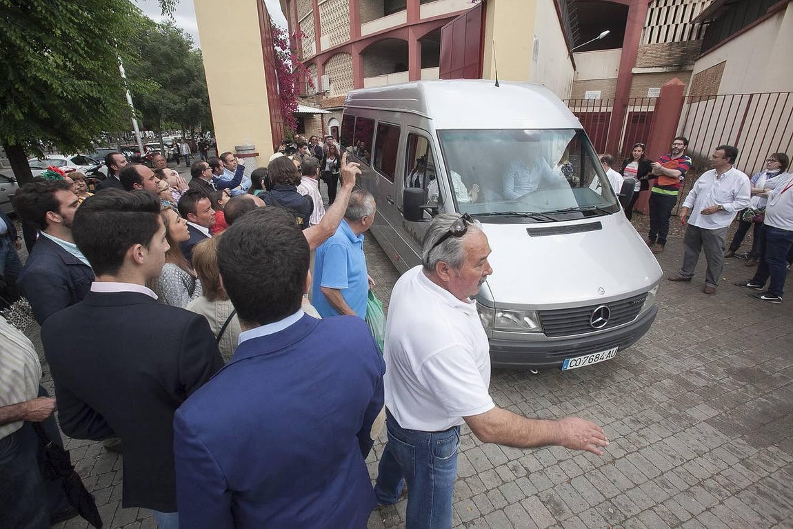 La tarde más triste de Finito, en imágenes