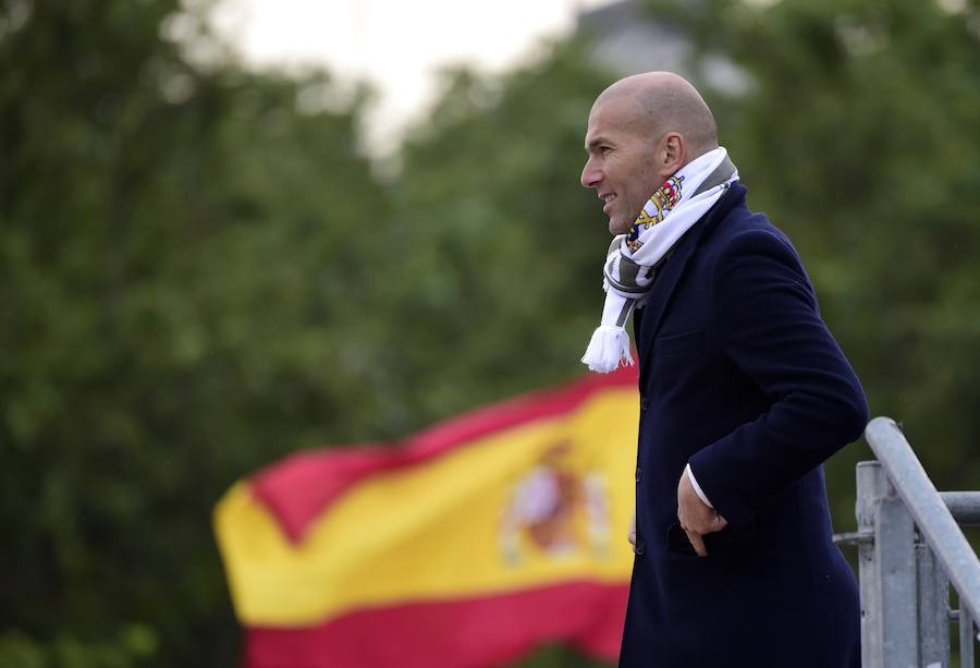 Así celebró el Real Madrid la Undécima en Cibeles