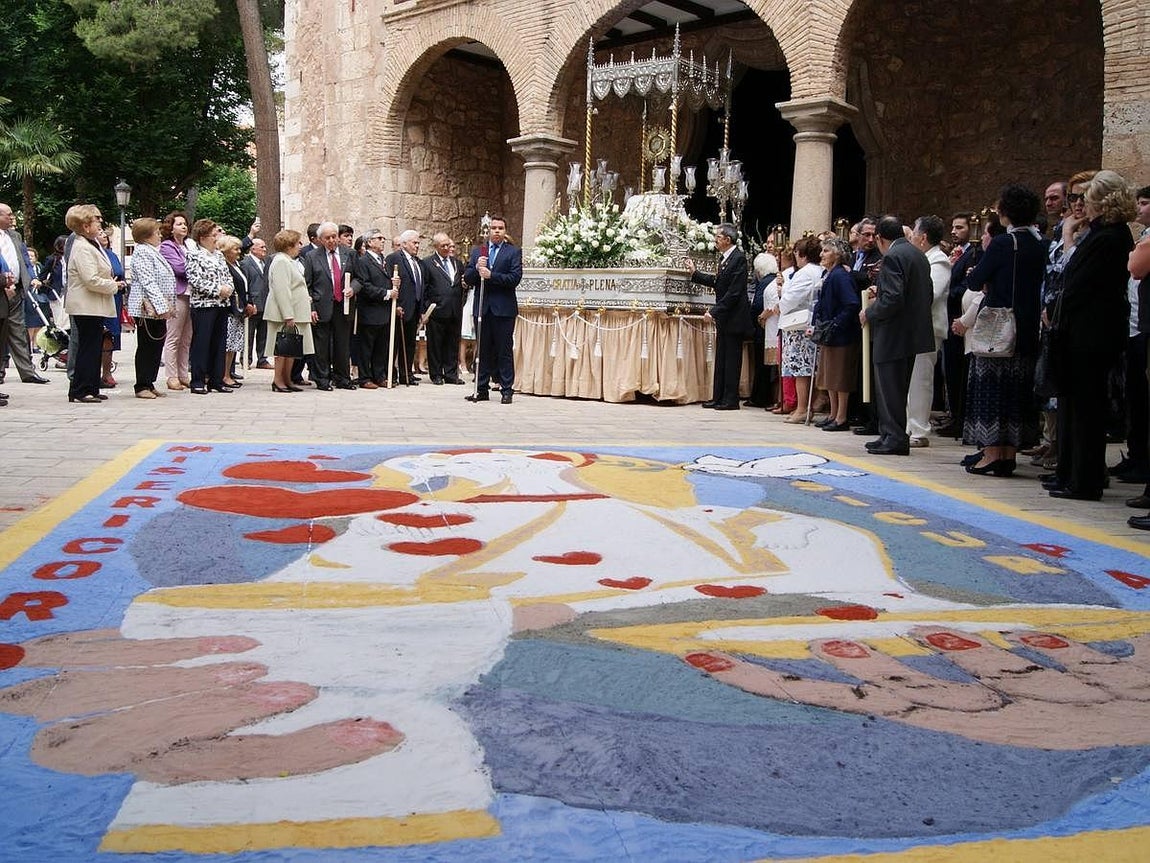 Procesión del Corpus en Daimiel. 