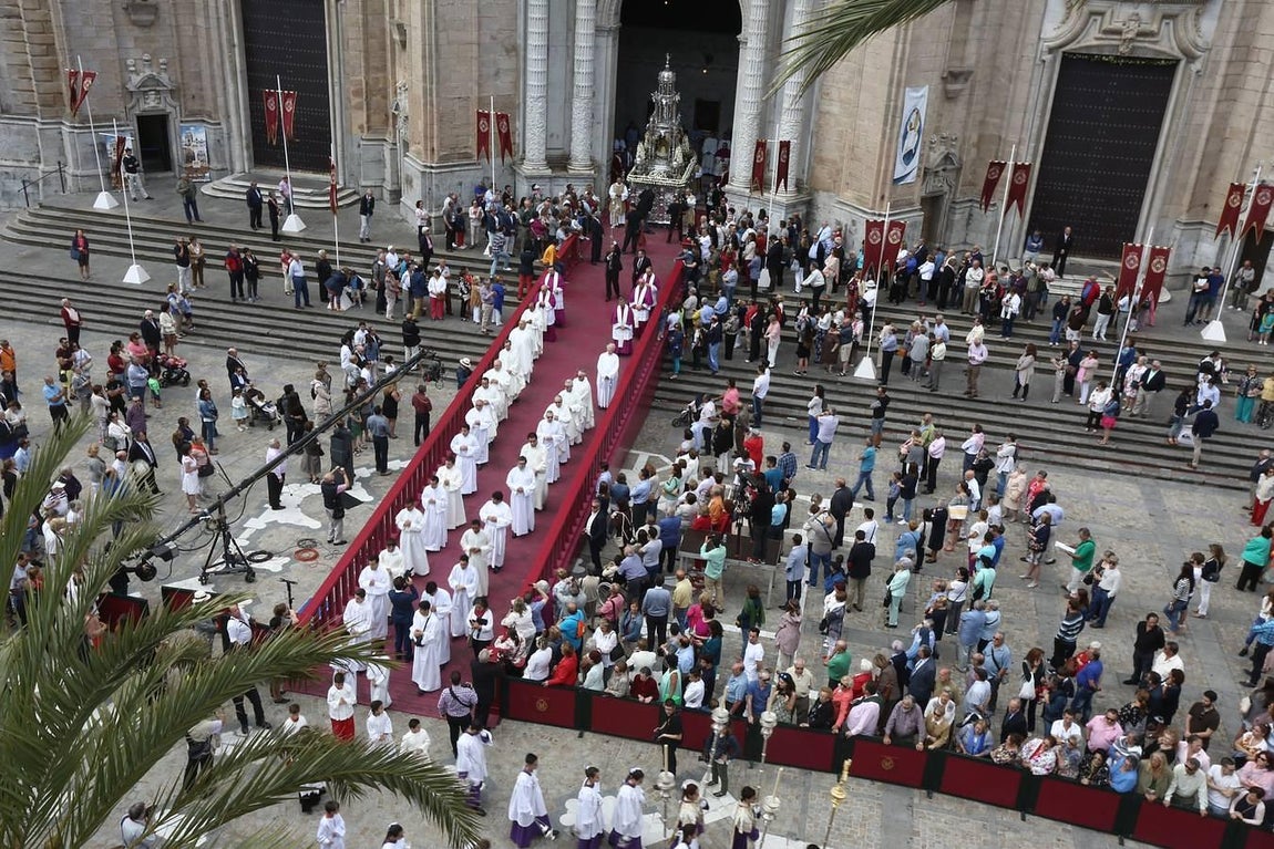 Festividad del Corpus Christi en Cádiz