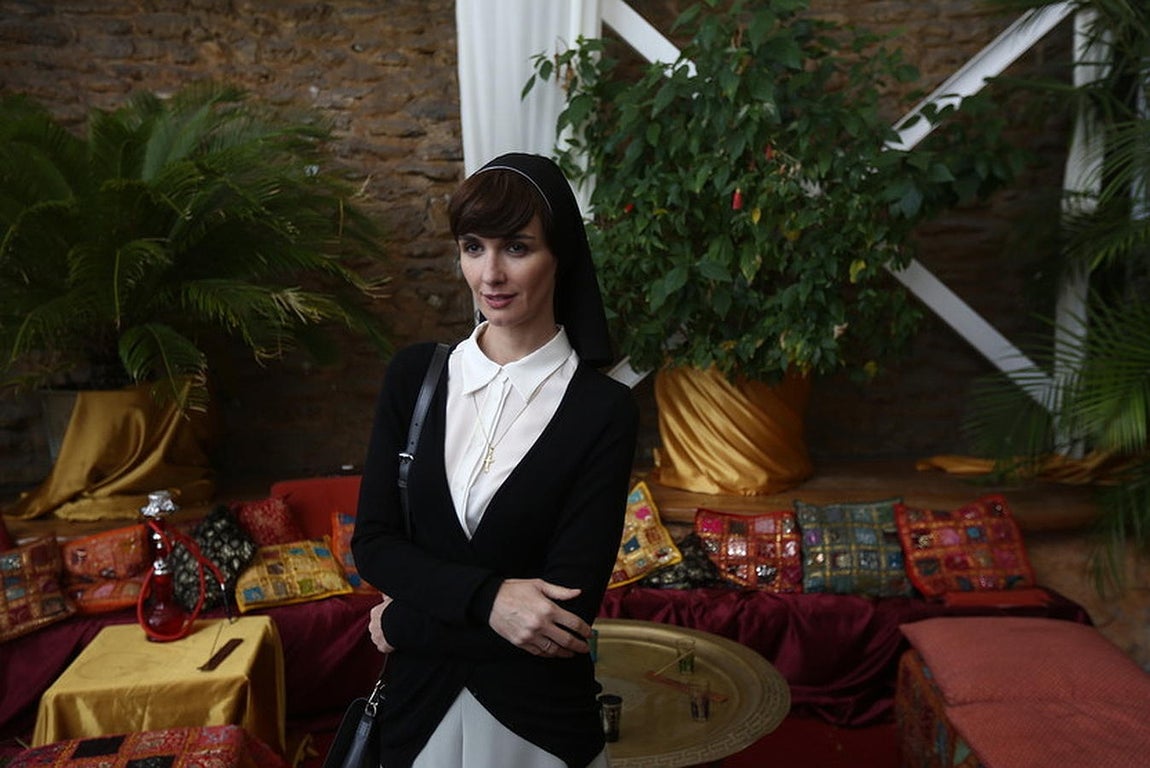 Rodaje en Los Caños de la serie de Telecinco &#039;Perdóname Señor&#039;