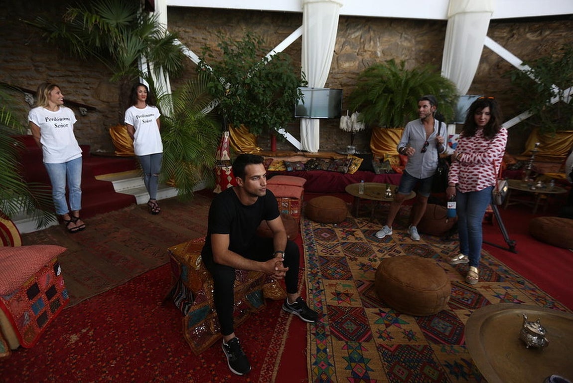 Rodaje en Los Caños de la serie de Telecinco &#039;Perdóname Señor&#039;