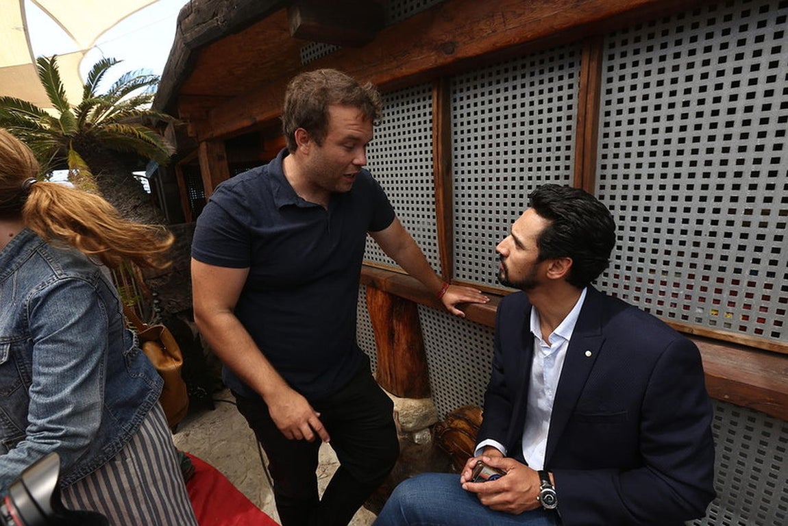 Rodaje en Los Caños de la serie de Telecinco &#039;Perdóname Señor&#039;