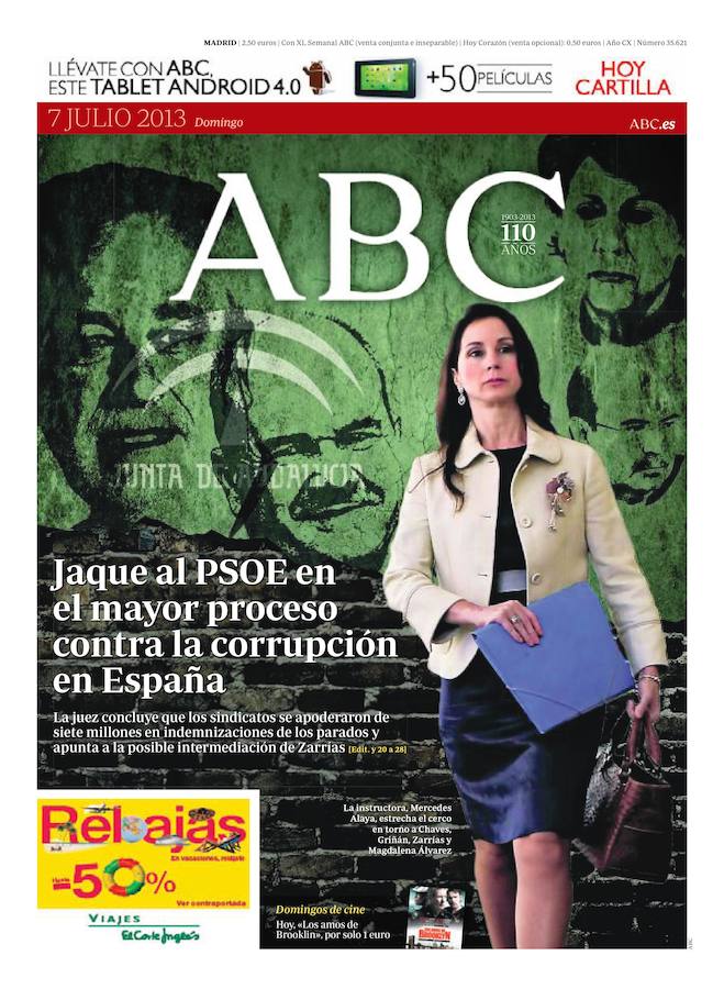 7 de julio de 2013. Jaque al PSOE en el mayor proceso contra la corrupción en España