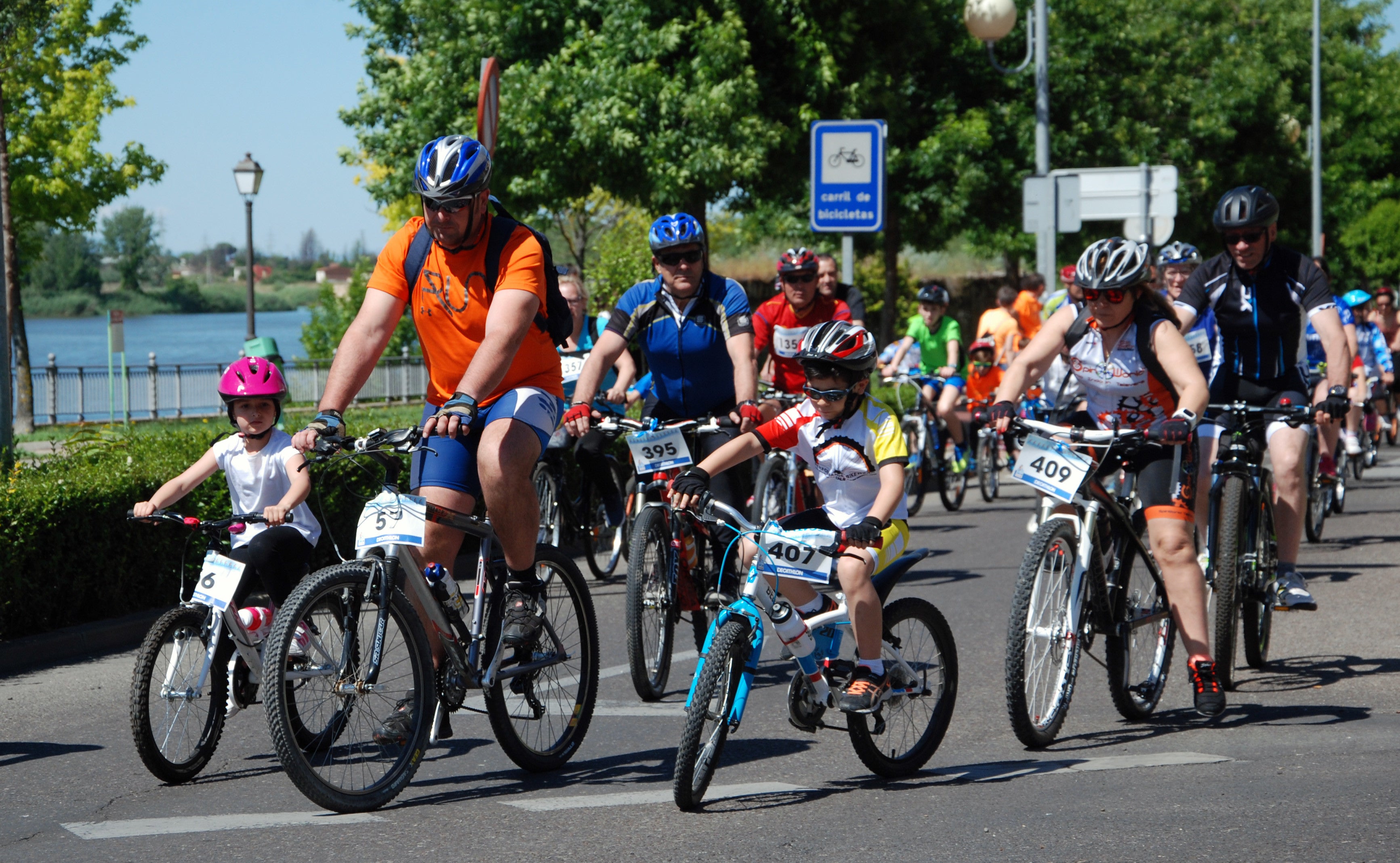 Gran respuesta en el Día de la Bicicleta