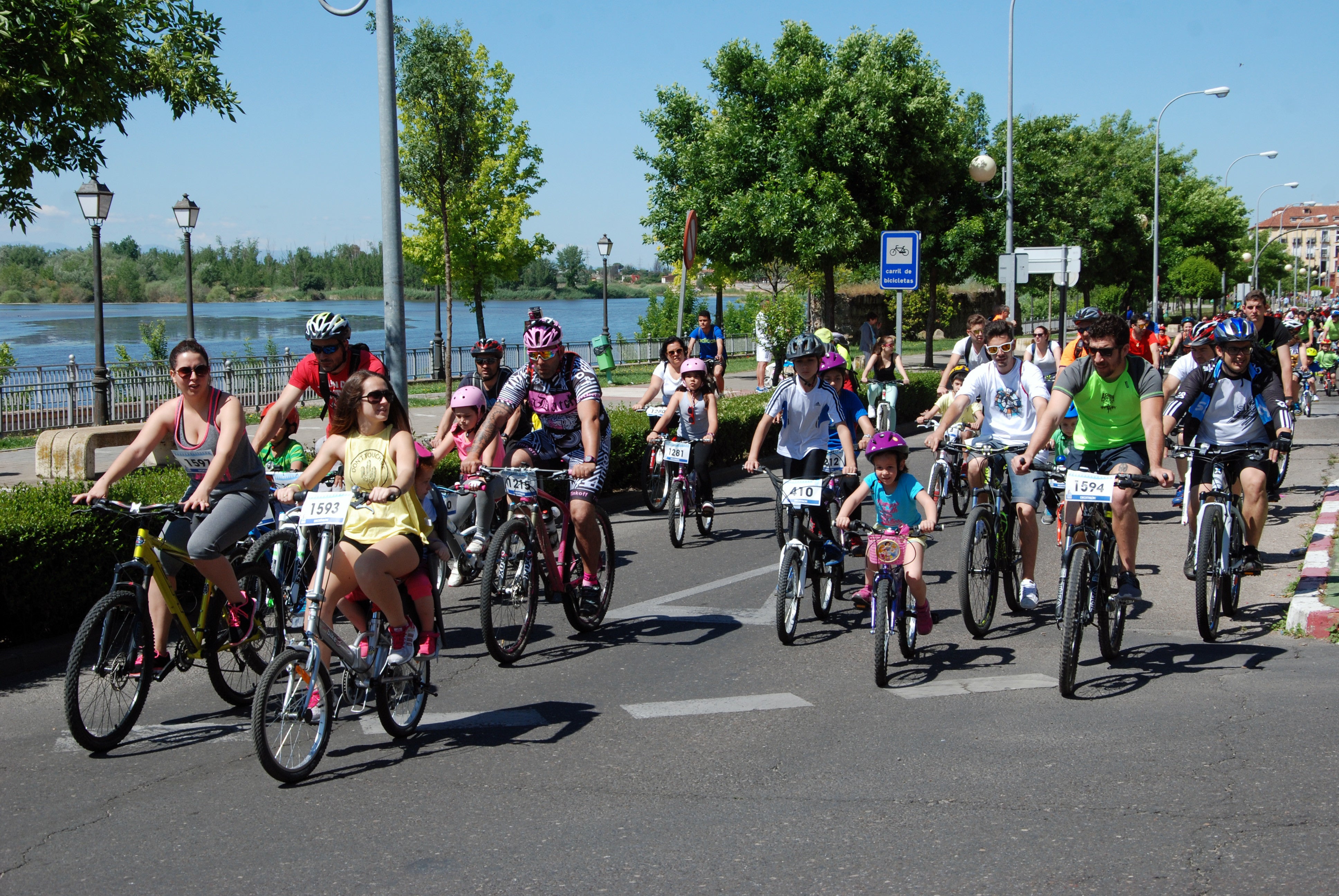 Gran respuesta en el Día de la Bicicleta