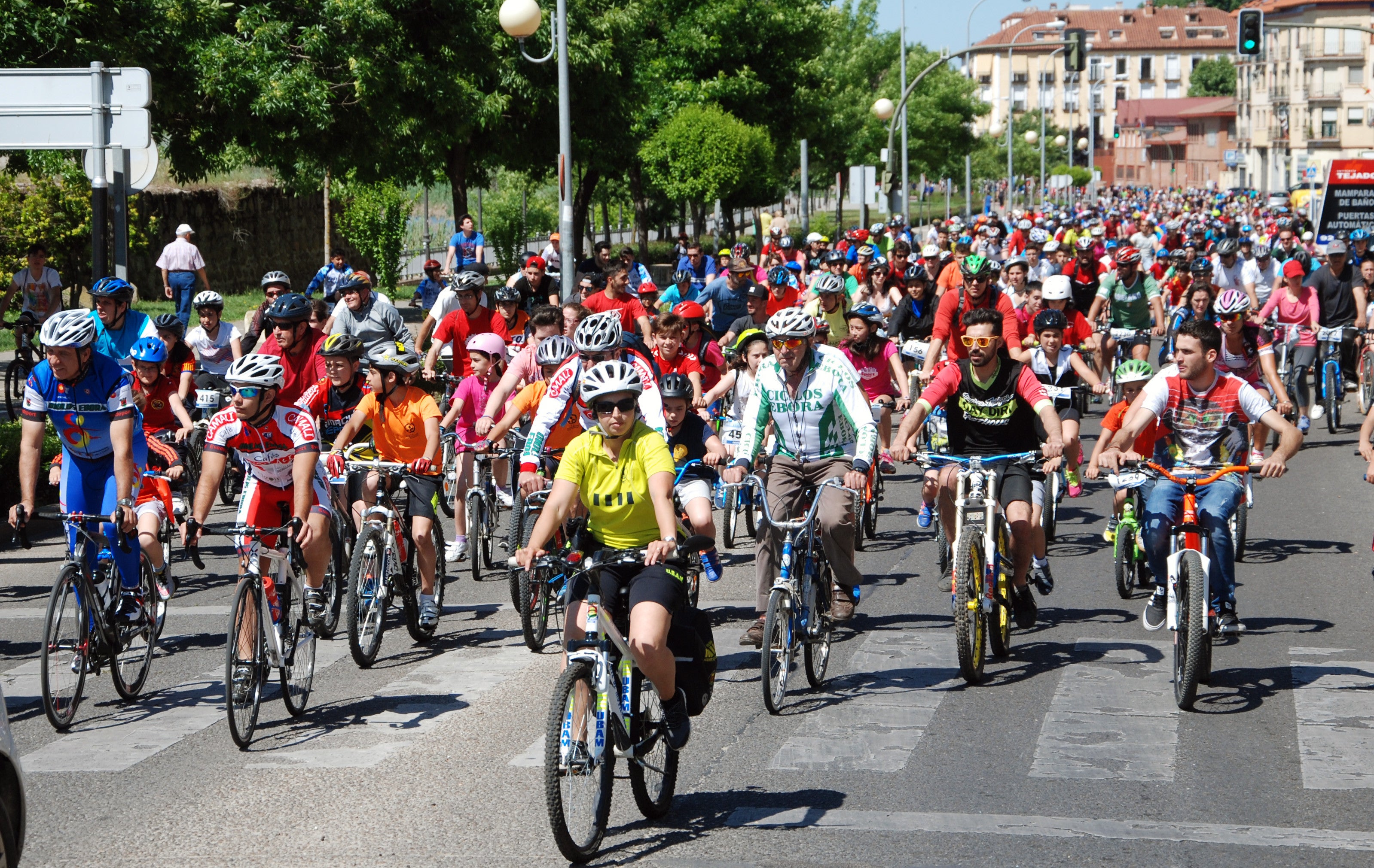 Gran respuesta en el Día de la Bicicleta