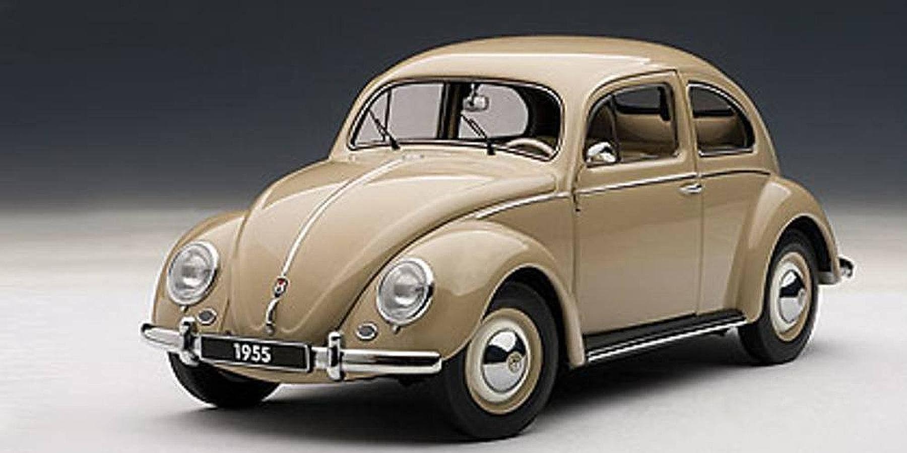 Beetle de 1955, una versión más lujosa exportada a los EE.UU.