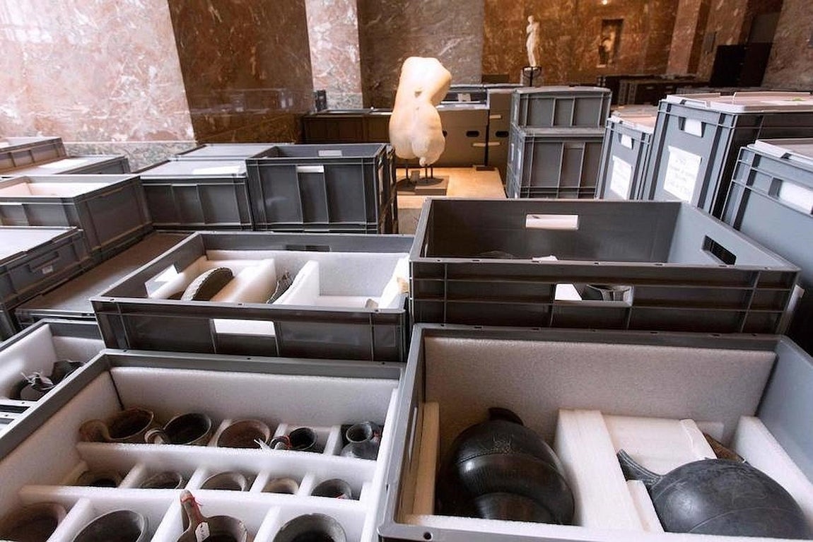 El Louvre salva sus obras de las inundaciones