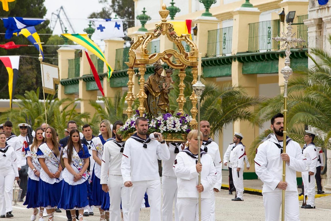 Fotos: Así ha sido la ceremonia de la Bendición del Mar en La Carraca