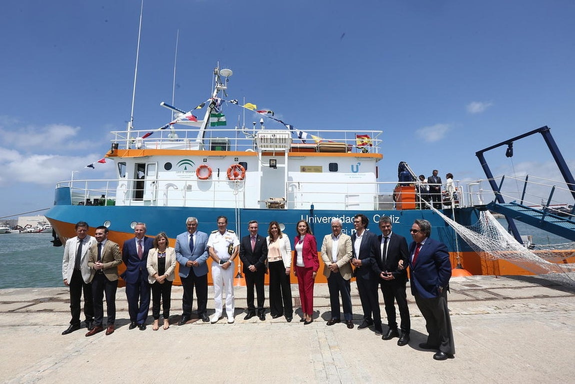 Fotos: Así es &#039;UCADIZ&#039;, el primer buque oceanográfico andaluz