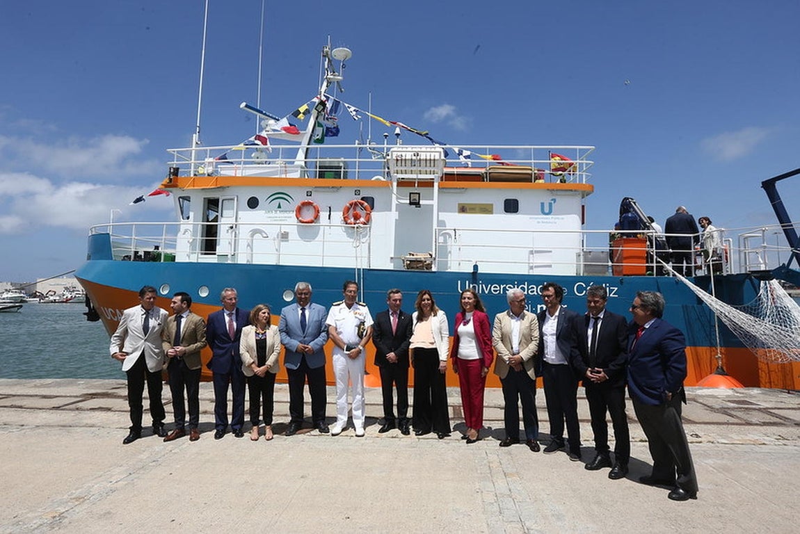 Fotos: Así es &#039;UCADIZ&#039;, el primer buque oceanográfico andaluz