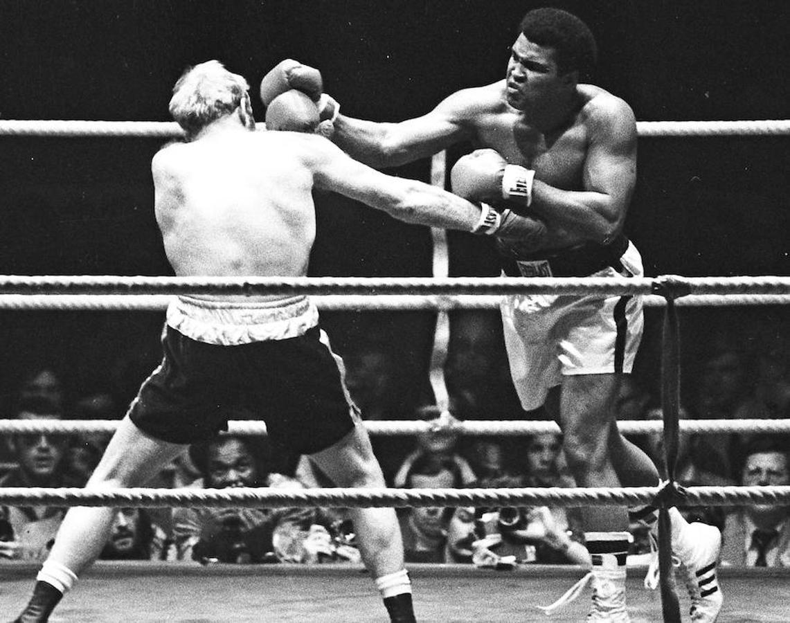 Muhammad Ali contra Richard Dunn en 1976. 