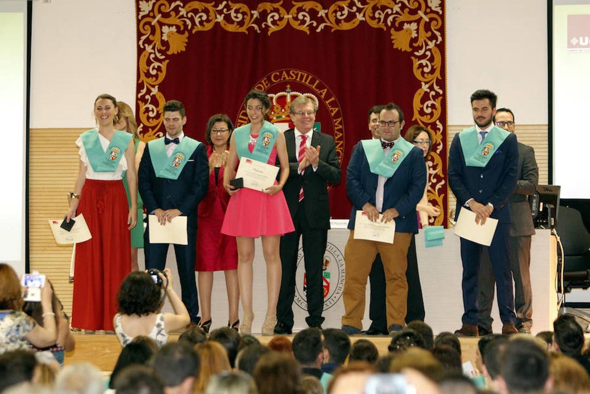 Acto de graduación de enfermería y fisioterapia