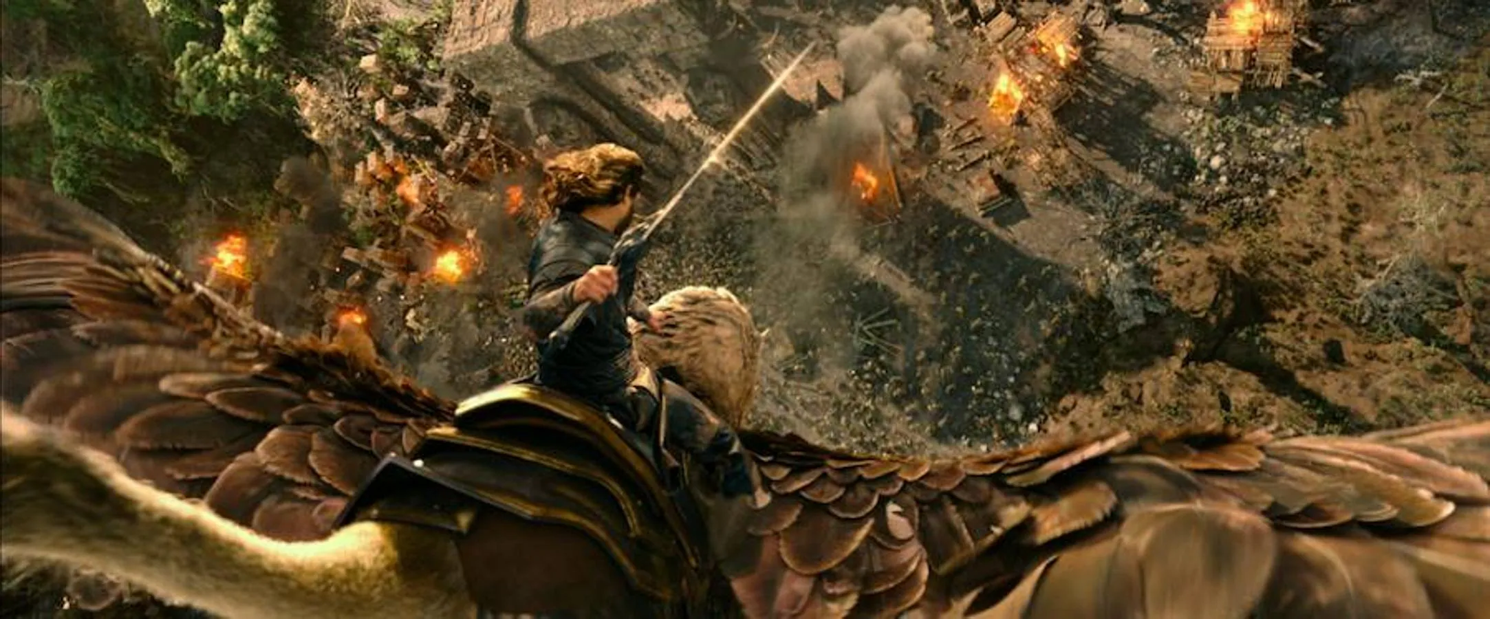 Una escena de «Warcraft, El origen»