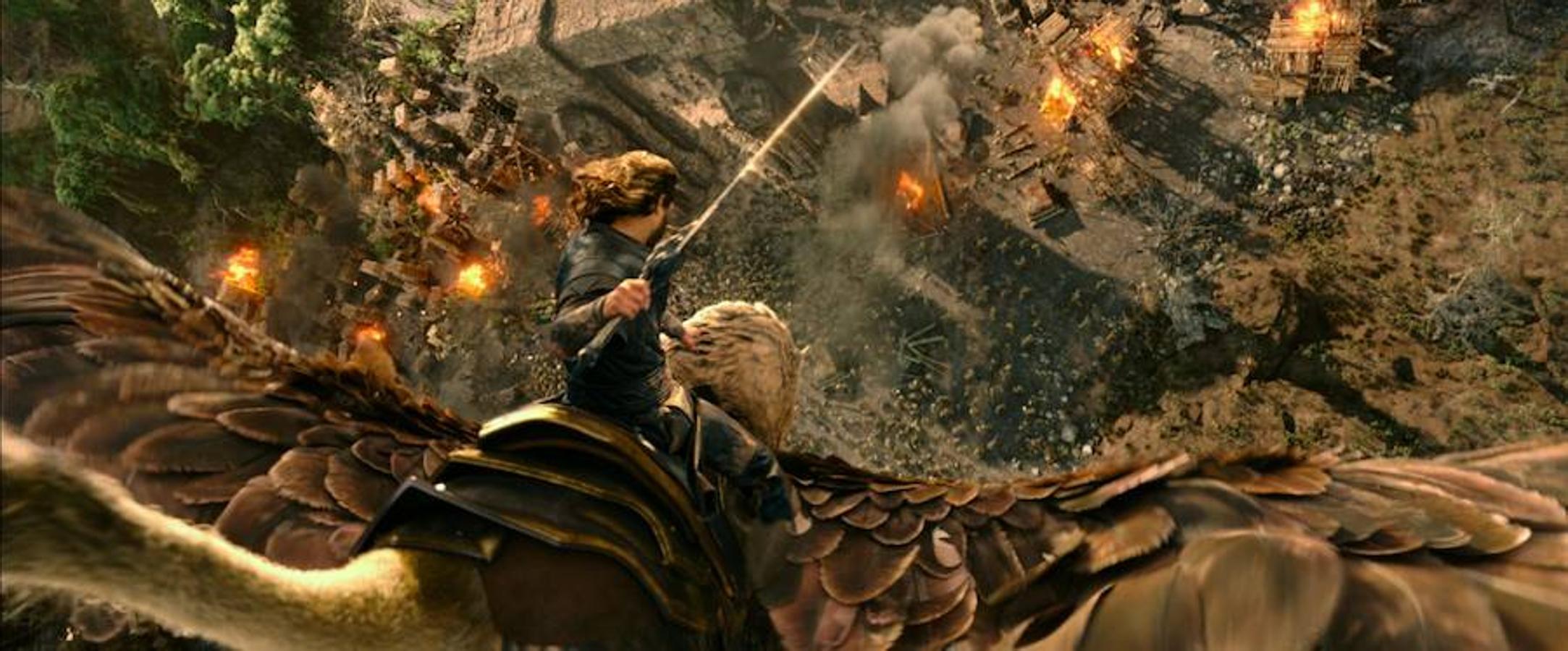 Una escena de «Warcraft, El origen». 