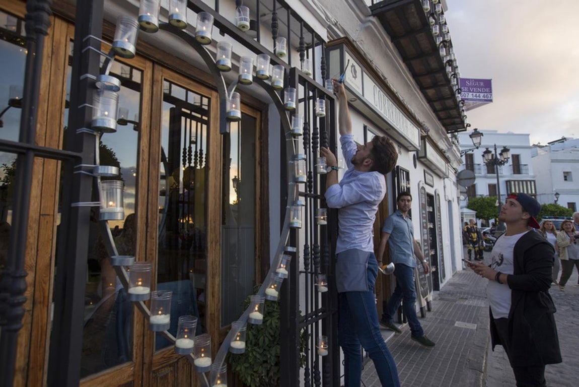 Noche de las Velas en Vejer