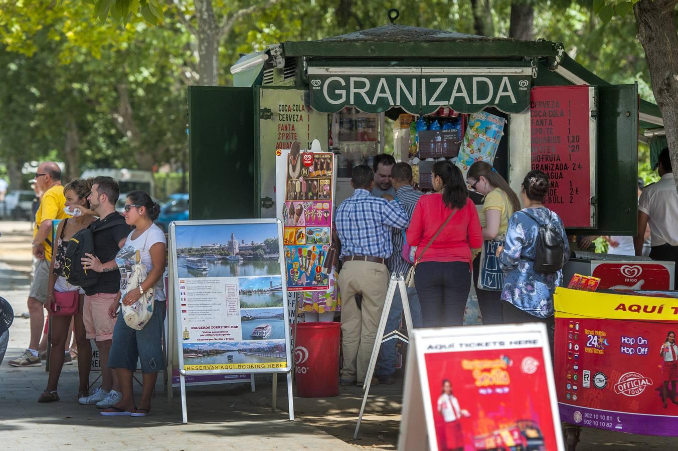 Sevilla estará hoy en alerta amarilla por temperaturas de más de 38 grados