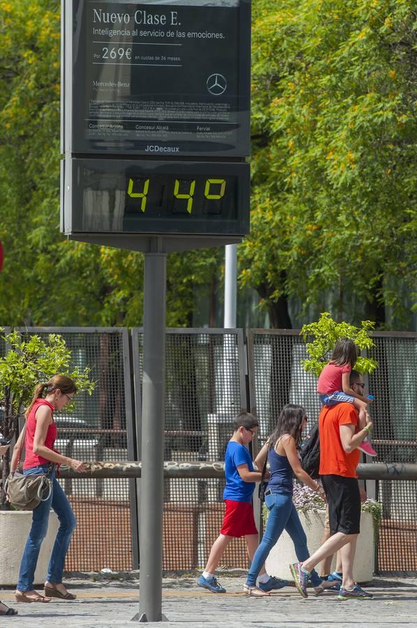 El verano asoma ya en Sevilla