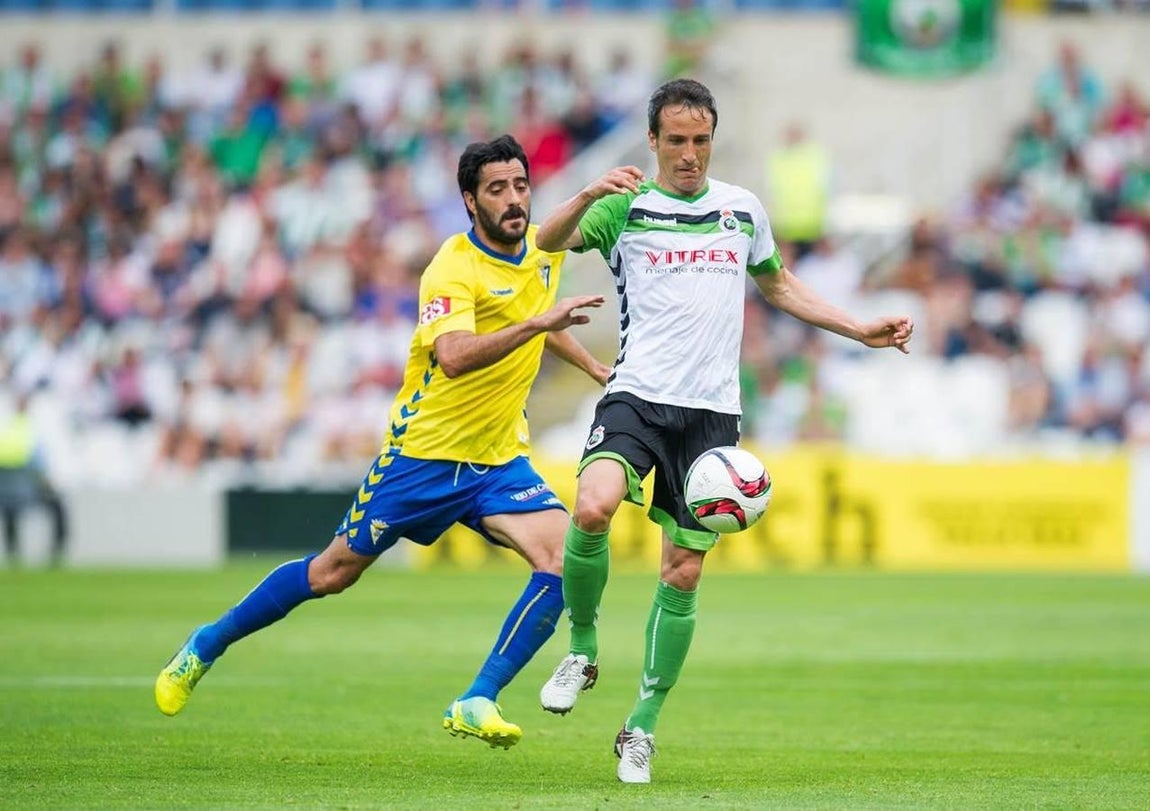 Las imágenes del partido Racing-Cádiz CF