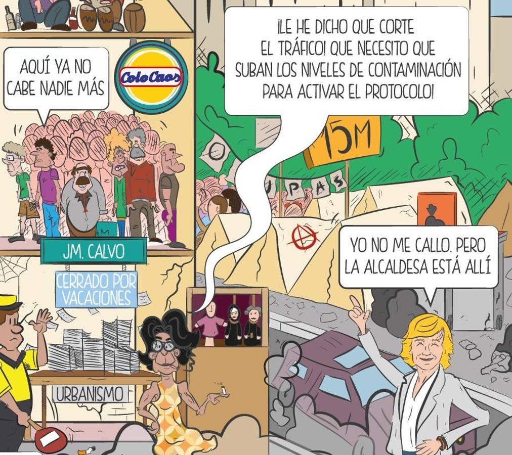 5. Viñeta sobre José Manuel Calvo, concejal de Ahora Madrid