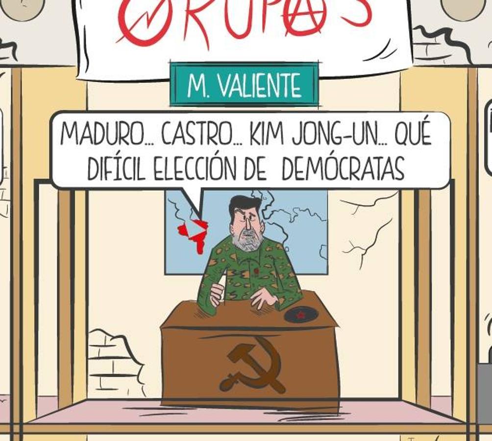 4. Viñeta sobre Mauricio Valiente, concejal de Ahora Madrid