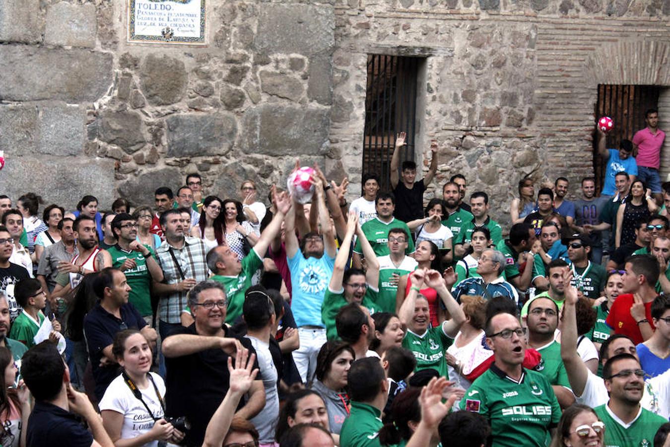 El homenaje al CD Toledo, en imágenes