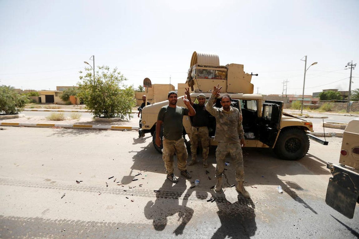 12. A finales de mayo, el Ejército iraquí lanzó una ofensiva con la intención de arrebatar a los yihadistas del EI la ciudad de Faluya, el principal bastión del grupo terrorista en Irak después de Mosul.