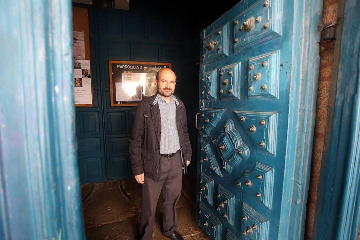 José Suárez Otero, el arqueólogo que ha documentado el descubrimiento. 